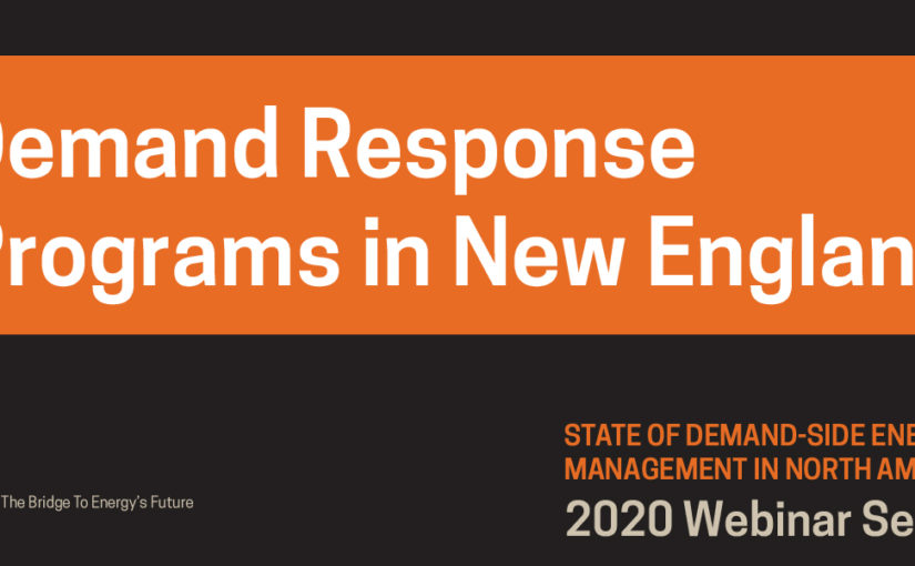Demand Response Programs in New England (Video)